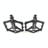1 Pair PROMEND PD-M46 Bicycle Pedal Aluminum Alloy CNC Bearing Palin Pedal(Black)