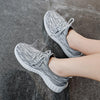 Ladies Spring Breathable Shoes Casual Shoes Sneakers, Size: 39(Gray)