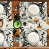 Halloween Black Crow Placemat Restaurant Decoration Insulation Pad(Crow)