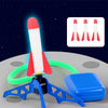 Outdoors Children Stepping-on Rockets Pop-up Rocket Toy, Spec: Launcher+3 Rocket
