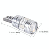 2PCS T10 3W 6 SMD 5630 LED Error-Free Canbus Car Clearance Lights Lamp, DC 12V(Green Light)