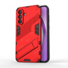 For Samsung Galaxy A56 5G Punk Armor 2 in 1 PC + TPU Shockproof Phone Case with Invisible Holder(Red)