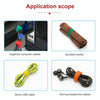 1.2cm 3m Reusable & Dividable Hook and Loop Cable Ties(Random Color Delivery)