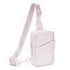 Outdoor Sports Chest Bag Lightweight Cell Phone Crossbody Packs(Beige)