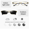 Dual-purpose Photochromic Presbyopic Glasses, +4.00D(Gold)