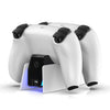 HONCAM For PS5 Gamepad Charger Dual Dock Charger(Blue)