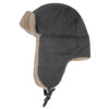 Windproof Padded Thickened Snow Hat Cold Protective Ear Hat, Size: One Size(Khaki)