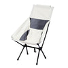 Large Outdoor Camping Leisure Beach Portable Folding Chair (White)