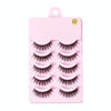 5pairs / Set Little Devil Natural Portable Single Cluster Manga Imitation Eyelashes, Model: 007