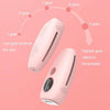 Home Laser Freezing Point Hair Removal Apparatus Full Body Beauty Portable Hair Removal Apparatus, Style: EU Plug(Freezing Point Pink)