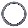 Non-slip Wear-resistant Fire Pattern Silicone Car Steering Wheel Cover, Size: 36-42cm(Gray)
