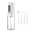 Portable Storable Tooth Flosser Smart Teeth Cleaning Instrument Household Teeth Cleaner With 4pcs Nozzles