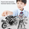 Tractor High Difficulty Building Block Adults Handmade Assembly Power Strip Linkage Mechanical Toy Metal Assembly Model