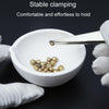 8 inch Thickened Stainless Steel Clamping AA Tweezers Gold And Silver Ring And Bracelet Soldering Tool