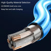 2 in 1 USB to 8 Pin + Micro USB Magnetic Suction Colorful Streamer Mobile Phone Charging Cable, Length: 1m(Color Light)