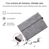 For Microsoft Surface Pro 7 / 7+ South African Sheepskin Magnetic Horizontal Flip Leather Case with Pen Slot & Holder (Black)