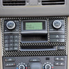 Car Carbon Fiber CD Panel Decorative Sticker for Volvo XC90 2003-2014, Left and Right Drive Universal