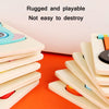 5 PCS Children Wooden Three-Dimensional Puzzle Early Education Cartoon Animal Geometric Educational Toys(Ship)