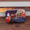 4 PCS Christmas Wooden DIY Gift Children Handmade Santa Claus Puzzle Toy(Bedside)