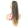 LSDP22 Drawstring Long Curly Wig Ponytail Mesh Curly Ponytail(1BT27)
