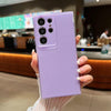 For Samsung Galaxy S25 Ultra 5G Jelly Glitter Solid Color TPU Phone Case(Purple)