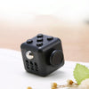 3 PCS Decompression Cube Toy Adult Decompression Dice, Colour:  All Black