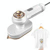 30W Mini Steamer Rotary Folding Iron Insulation Anti-Scald Garment EU Plug(White)