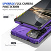 For Samsung Galaxy S25 Ultra 5G MagSafe Magnetic Shockproof Phone Case with Ring Holder(Purple)