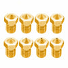 8 PCS Bugatti 3D Printer Accessories E3D-V5 V6 Nozzle M6 Thread Consumables Hot Nozzle, Size:1.75/0.35mm