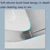 MT2 Silicone Double Brushs Head Toilet Brush Set, Colour: Wall-mount  Type