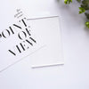 2 PCS 10 x 15cm Acrylic Texture Background Board Photo Props Background Decorative Geometric Ornaments(Pinstripe)