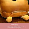 Students Double-sided Napping Pillow Office Nap Artifact Girls Sleeping Pillow, Style: L Toast Smile