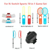 IPLAY HBS-447 10 In 1 Grip + Wrist Strap + Strap + Lightsaber + Racket Sports Set For Nintendo Switch(As Show)