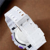 SANDA 298 Watch Men And Women Transparent Watch Waterproof Multi Functional luminous Movement Double Display Couple Electronic Watch(White Woman)