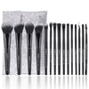 Zoreya Brand Soft Synthetic Bristles Makeup Brush Set Eye Make Up Tools Cruelty Free Black Blending Crease Foundation Brushes