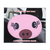 Cartoon Style Foldable Back Car Seat Drink Holder Back Seat Food Tray Storage Organizer Table(Pink)