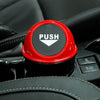 Universal Car Trash Bin Car Garbage Can Rubbish Dust Case Holder Bin Automobile Storage Bucket(Red)