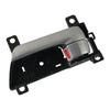 Car Left Inside Door Handle for Kia Sorento 2013-2014 82610-2P500(Black + Silver)