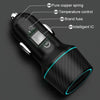 QIAKEY Dual Fast Charging Charger One To Two Cigarette Lighter, Size: TH229 95W(Black)