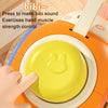 Infant Puzzle Busy Hand Grasping Ball Baby Grasping Sensory Training Early Learning Toys(Rabbit)