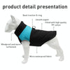Dog Vest Ski Suit, Blue, Medium (42cm Chest, 31cm Back)