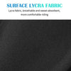 WEST BIKING Bike Cushion Cover Thick Silicone Quick Release Seat Cushion(Black)