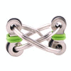 4pcs Key Ring Tri-Spinner Anti Anxiety EDC Toy for Autism ADHD(Green)