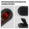 Motorbike Helmet Warning Light USB Rechargeable Waterproof Tail Light, Specification: 10 Beads