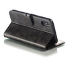 For iPhone X / XS Leather Protective Case(Black)