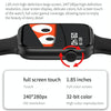 HT15 1.85 inch Silicone Band IP67 Waterproof Smart Watch, Support Bluetooth Calling / Sleep Monitoring(Gold)