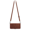 For Alcatel 1S / 3L 2021 Crossbody 3D Embossed Flip Leather Phone Case(Brown)