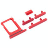 iPhone 12 Mini SIM Tray & Side Keys (Red)