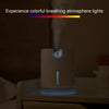WT-H16 USB Charging Water Pattern Atomizing Humidifier with Colorful Night Lights, Water Tank Capacity: 300mL (Blue)