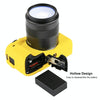 PULUZ Soft Silicone Protective Case for Canon EOS M3(Yellow)